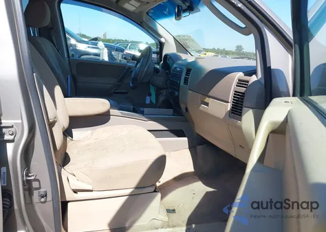 2008 Nissan Titan Se from USA, damaged, VIN 1N6BA07G18N336048